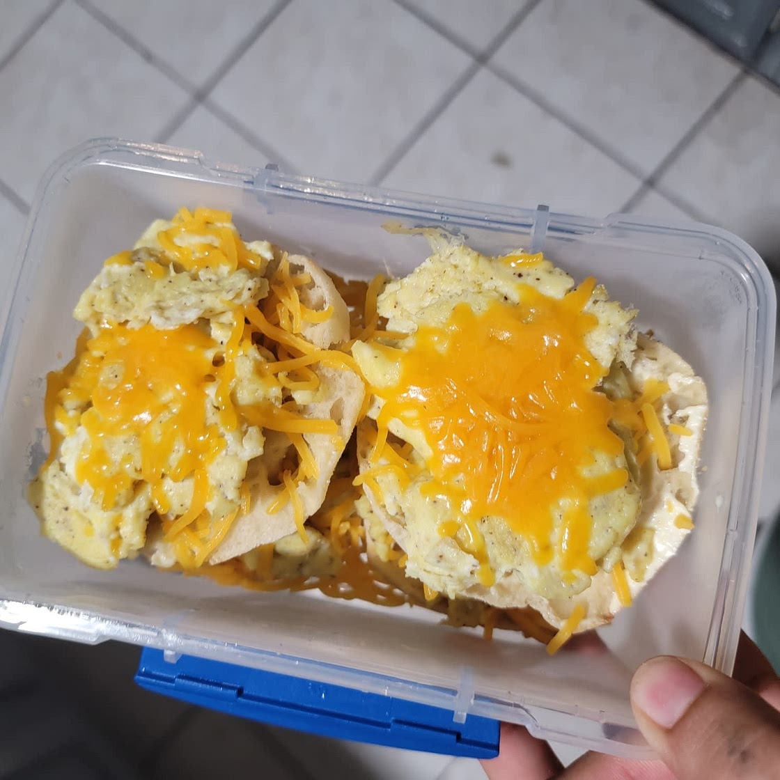 Scrambled Eggs on Toast