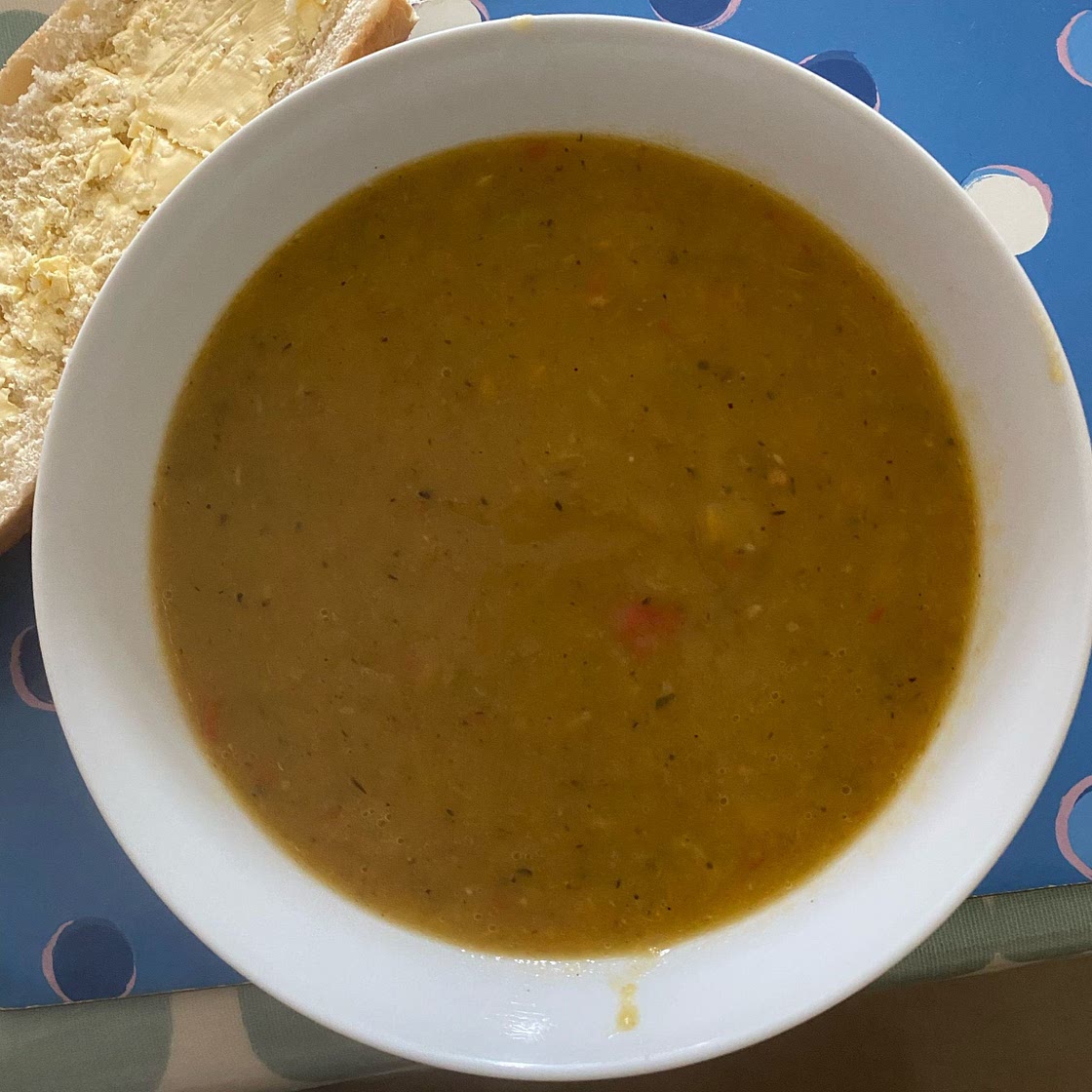 Rainbow Roasted Pepper Soup