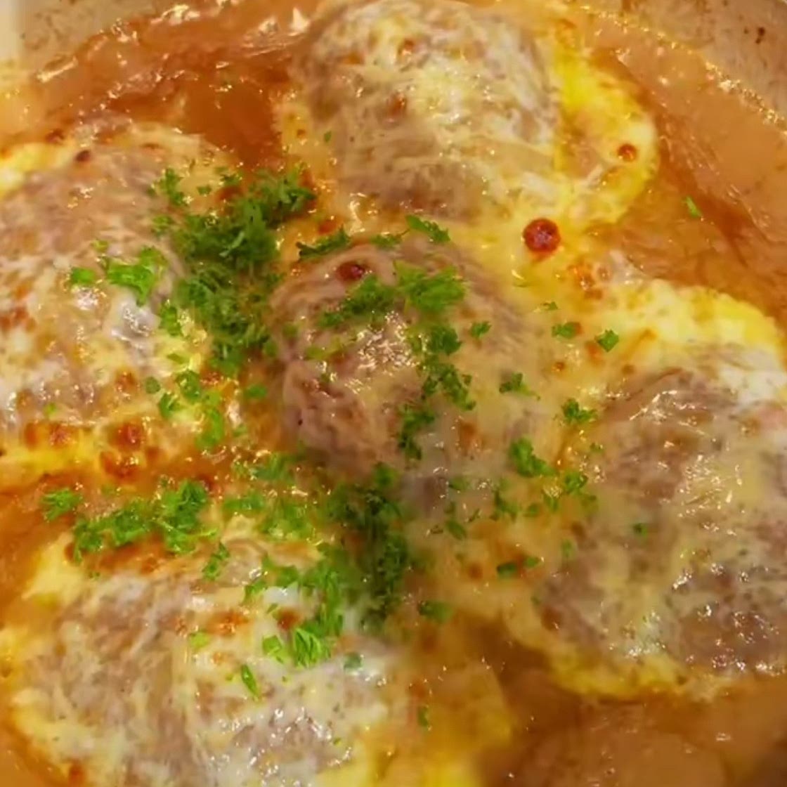 French Onion Salisbury Steak
