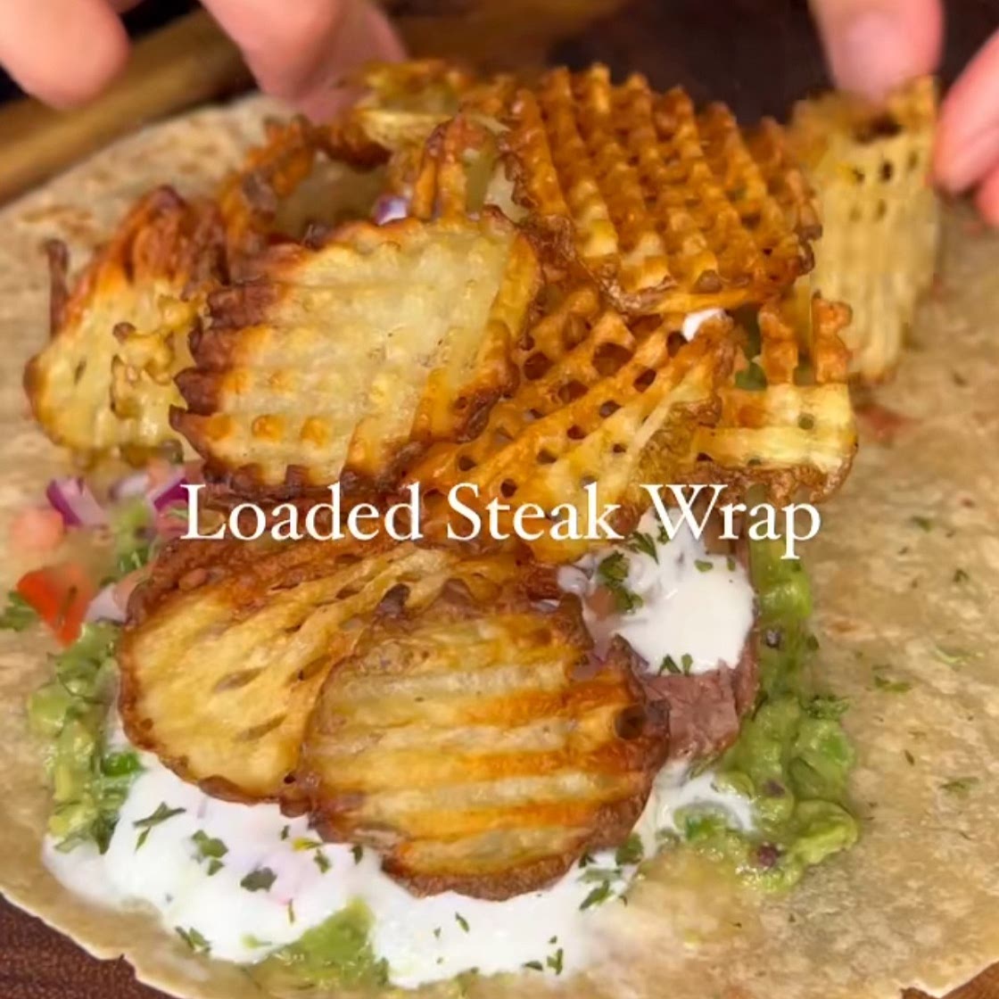 Loaded Steak Wrap