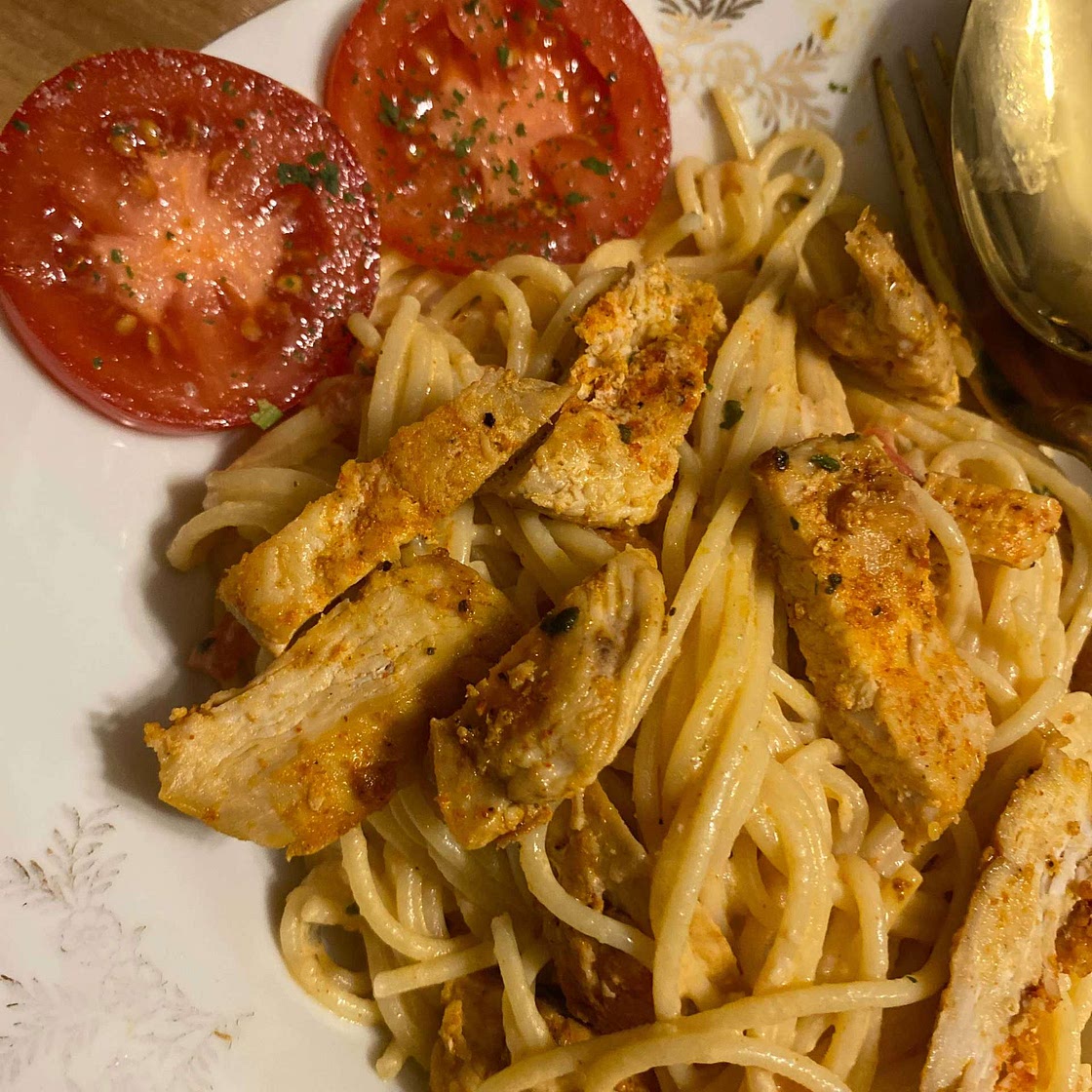 Creamy Cajun Chicken Pasta