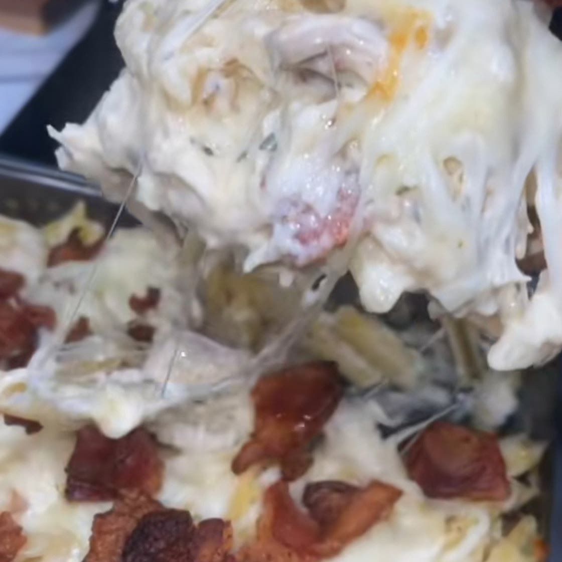 Chicken Bacon Ranch Casserole