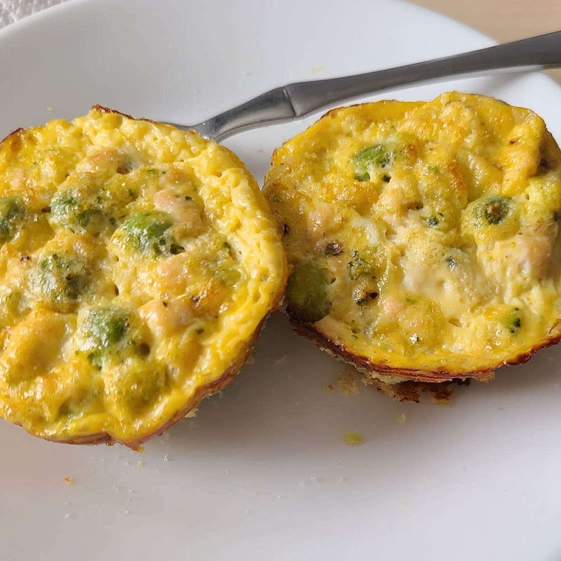 Salmon Quiche - Baby Led Weaning