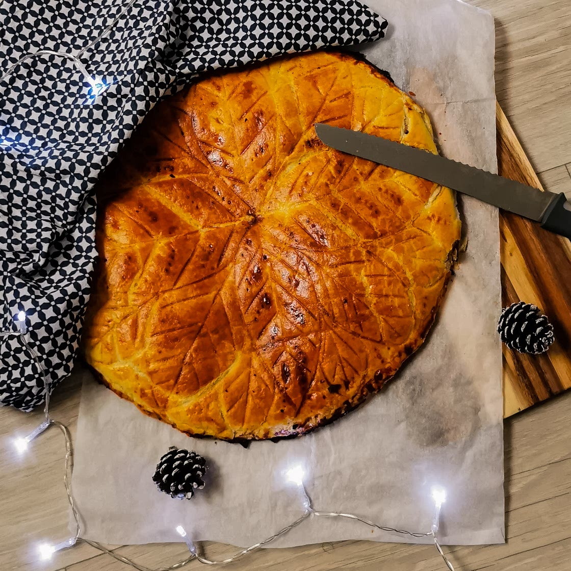 Galette des rois à la frangipane