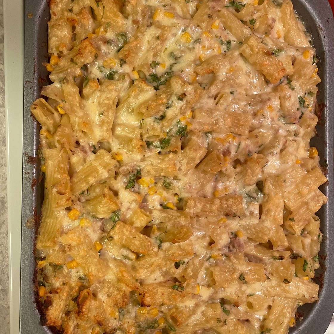 Tuna pasta bake