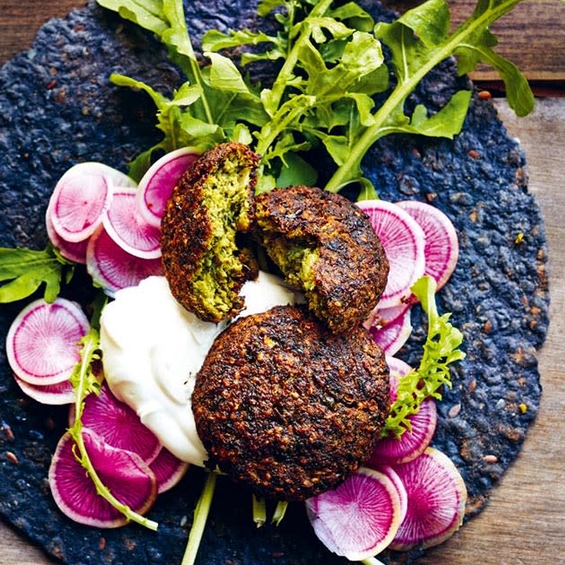 Oven Baked Super Green Falafels | Donna Hay