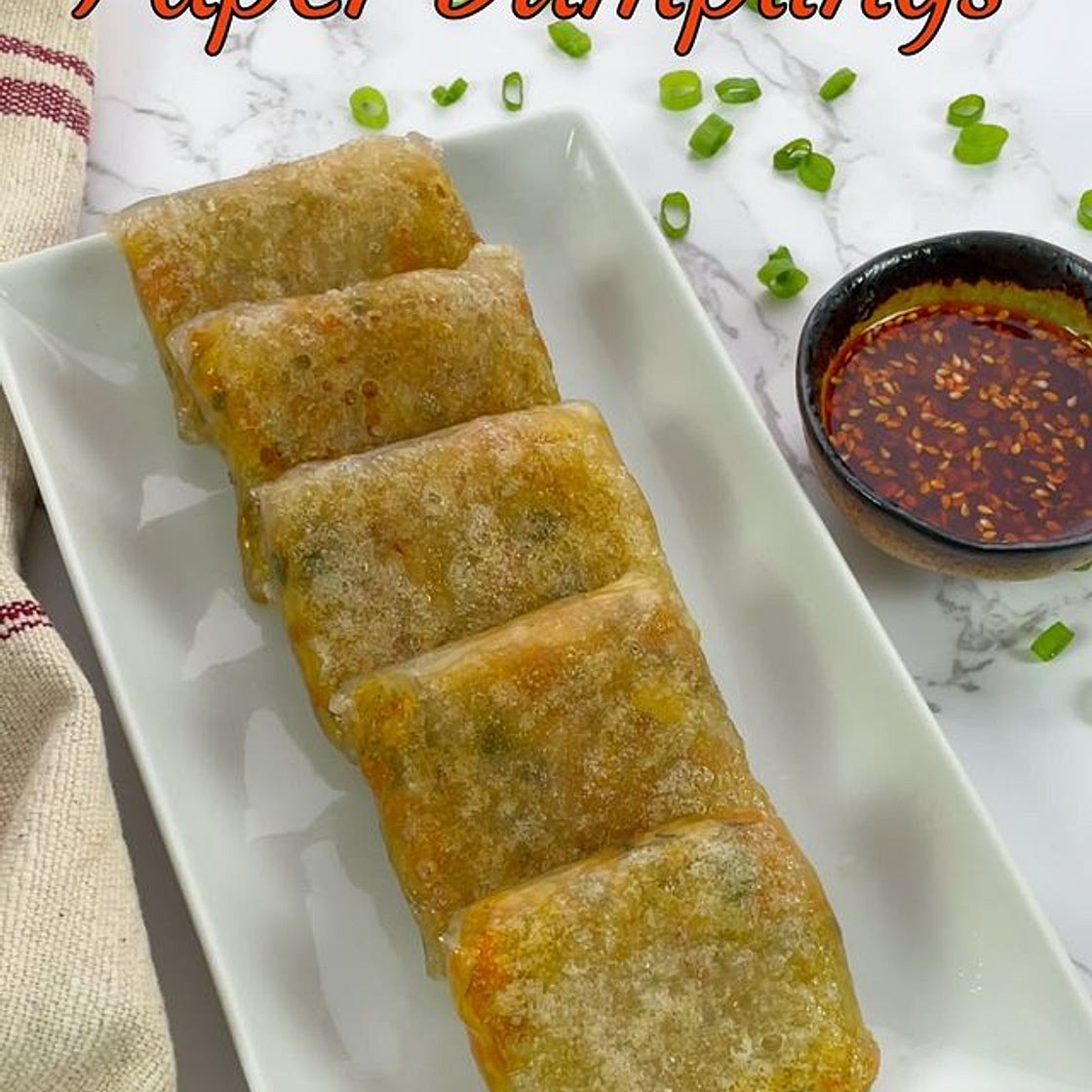🌟Crispy Rice Paper Dumplings🌟