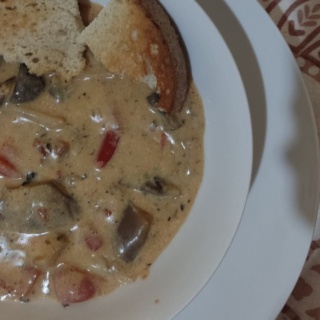 Tuscan Wild Mushroom Soup