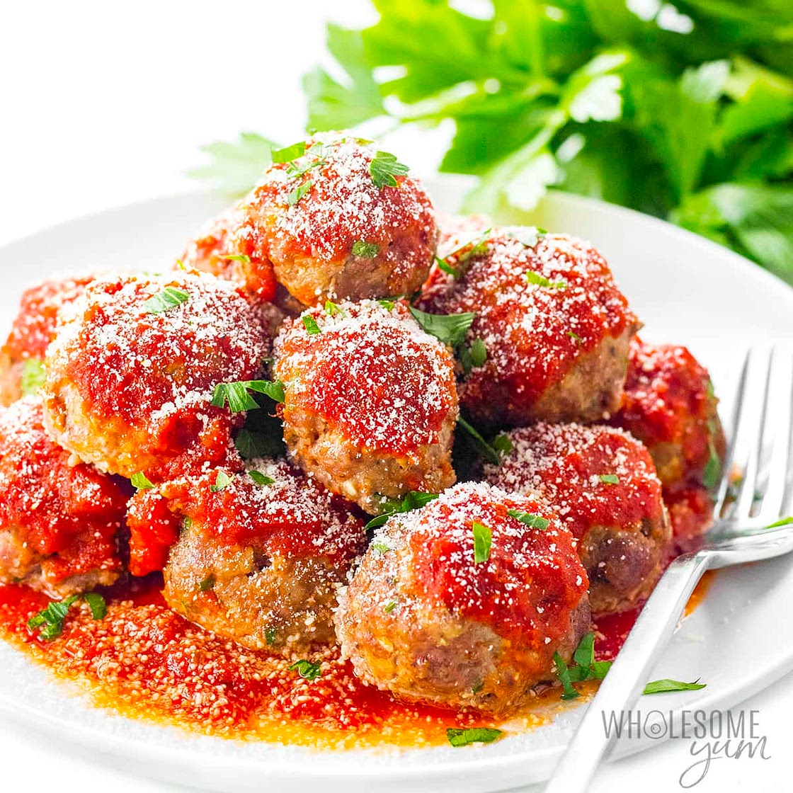 Easy Low Carb Keto Meatballs Recipe (30 Min!)