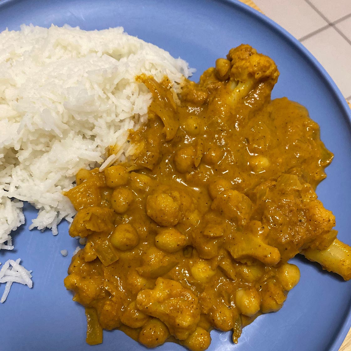 Cauliflower and Chickpea Masala