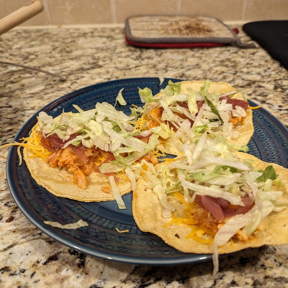 Ssamjang Chicken Tacos