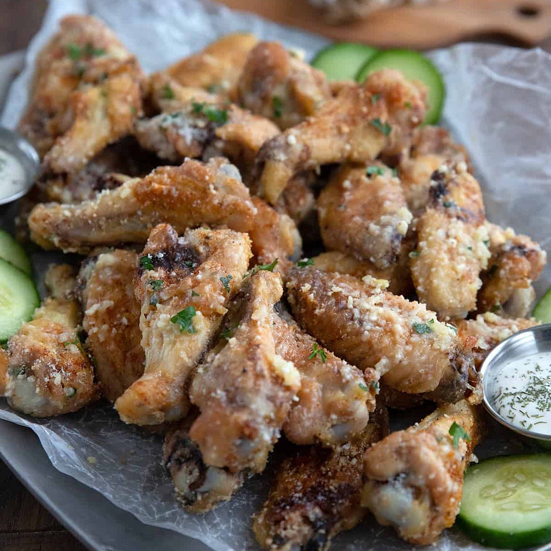 Garlic Parmesan Wings