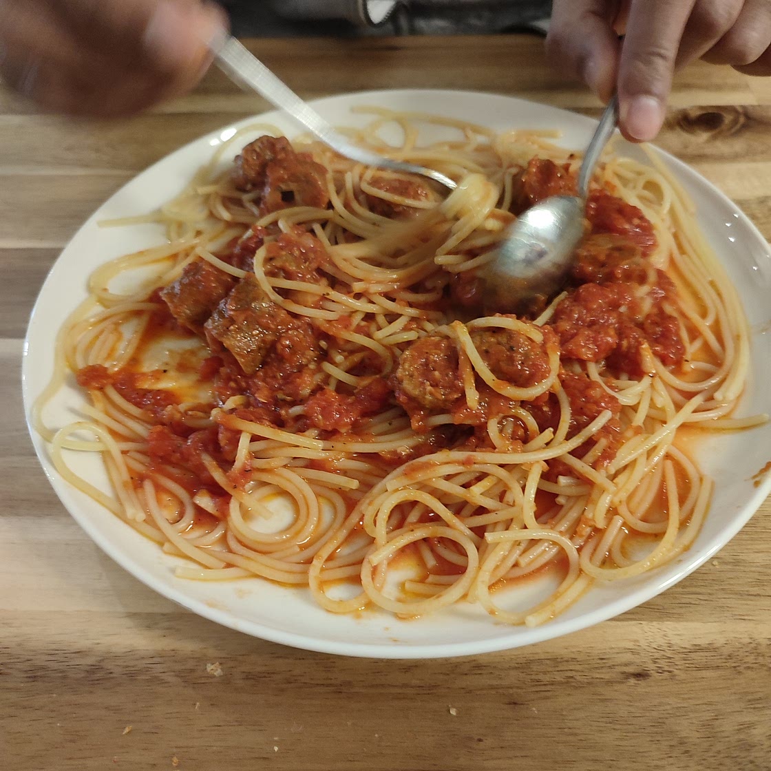 Maliks Spaghetti bolognese