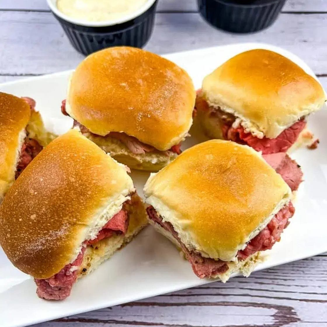 Smoked French Dip Sliders
