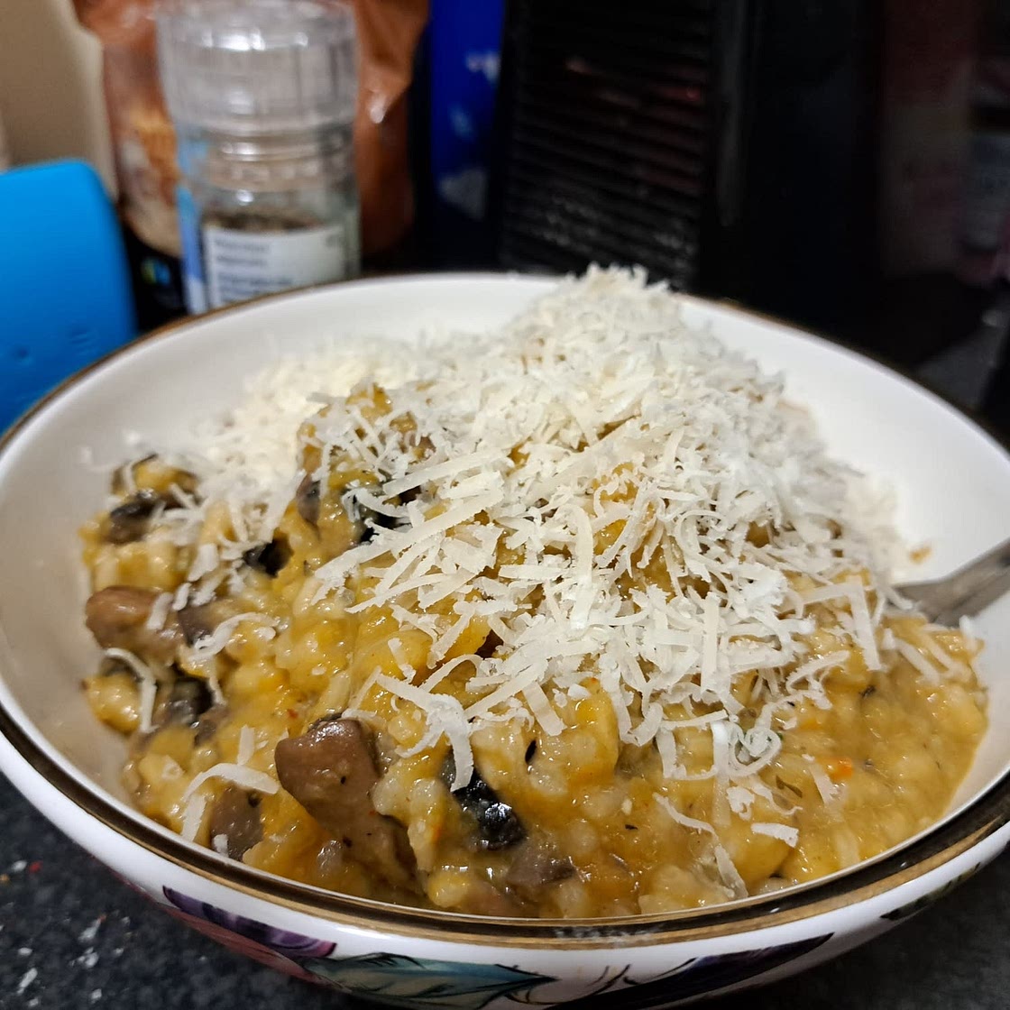 Butternut Squash Mushroom Risotto