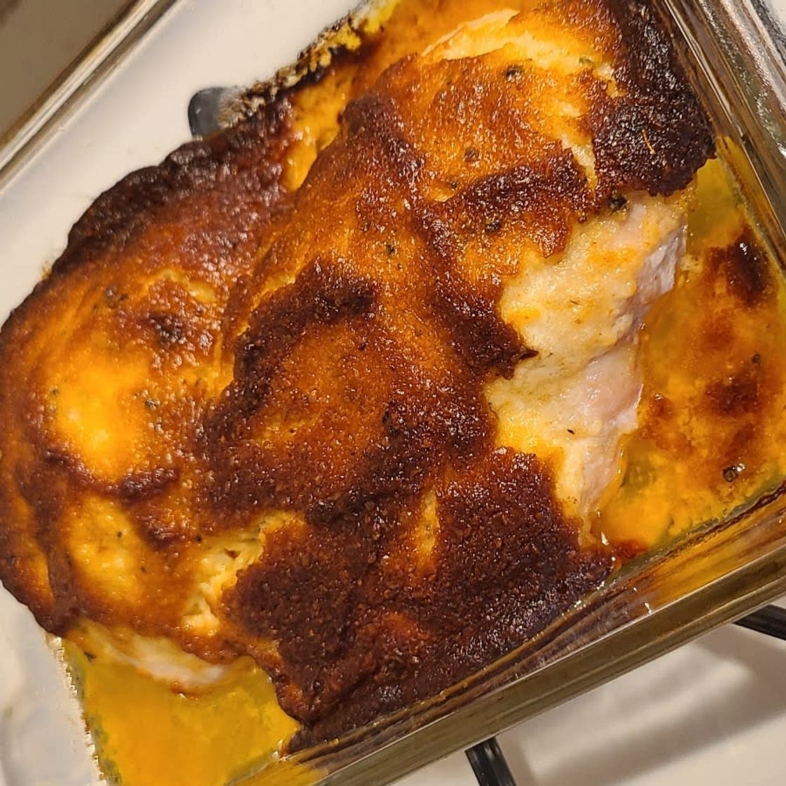 Baked Mayo Parmesan Chicken