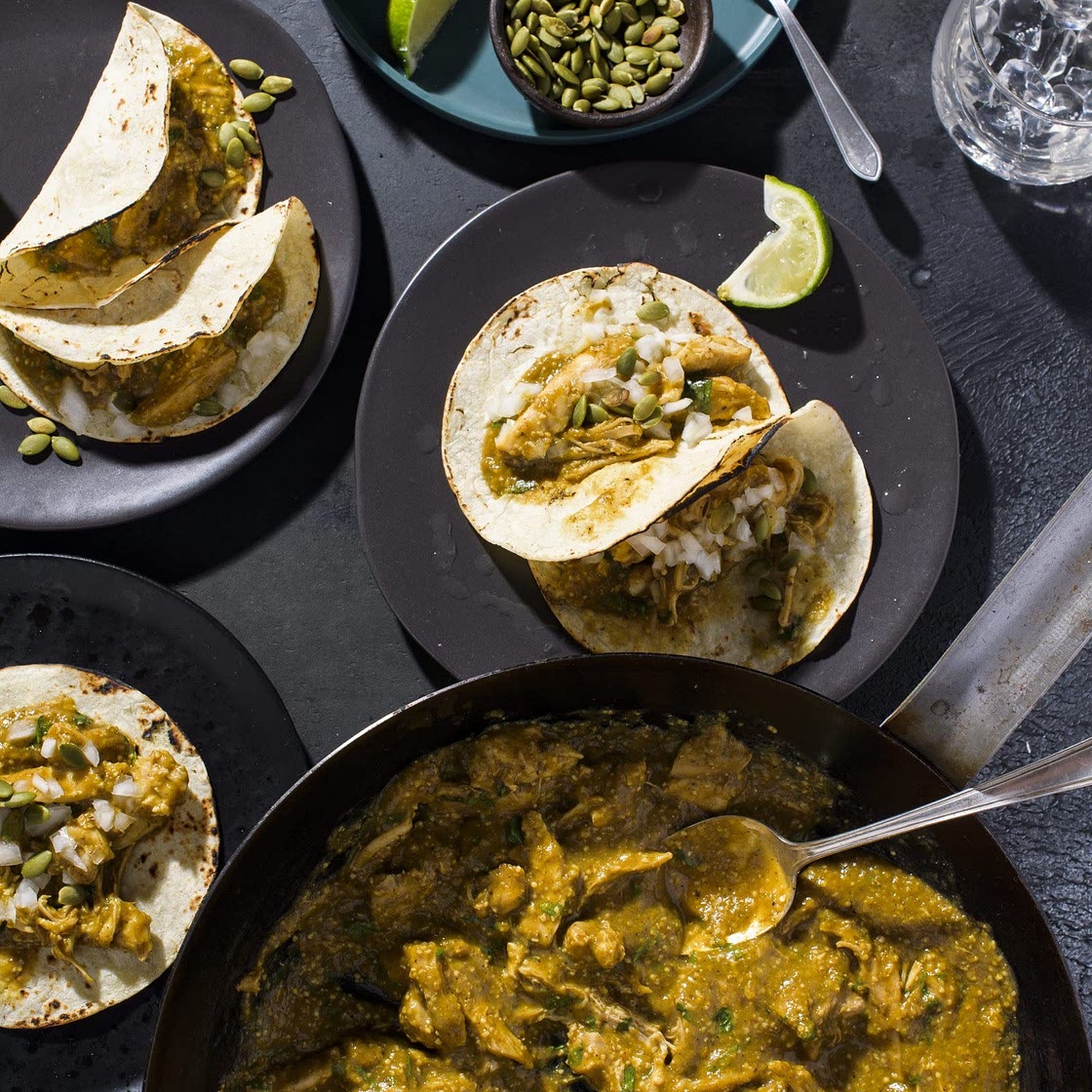 Chili Verde Tacos