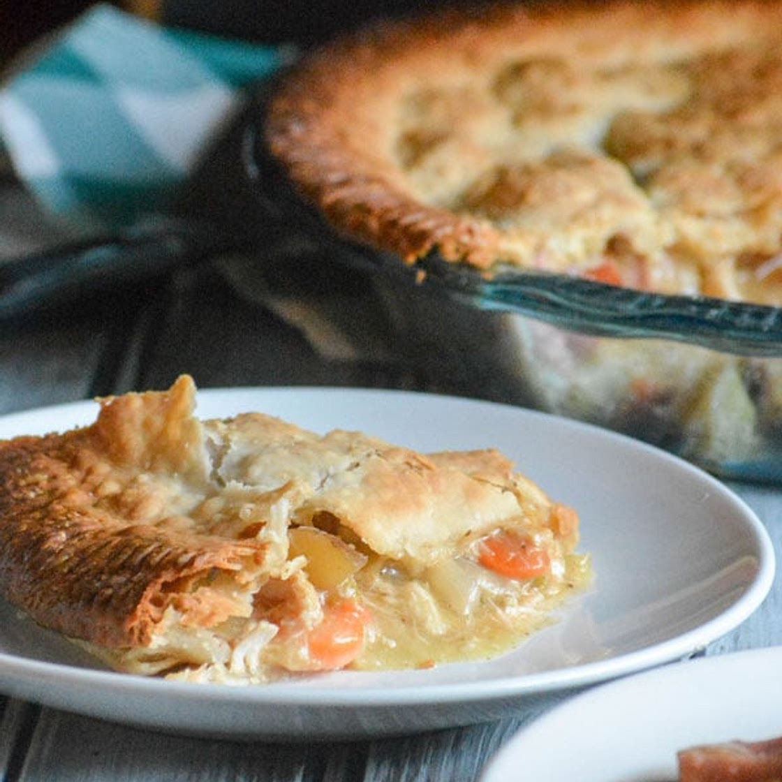 Smoked Sausage & Chicken Creole Pot Pie