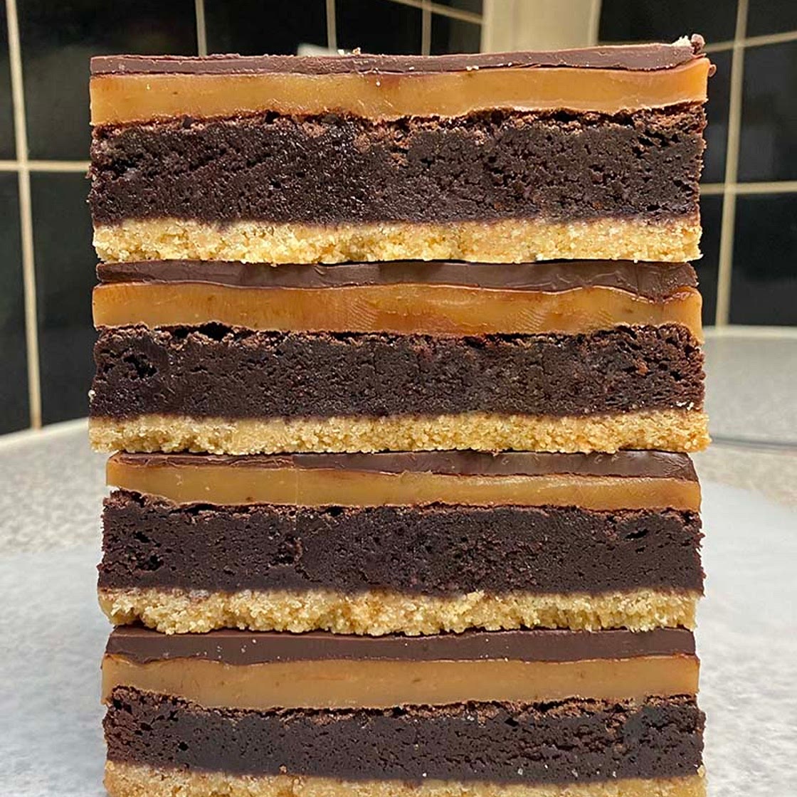 Twix Brownies