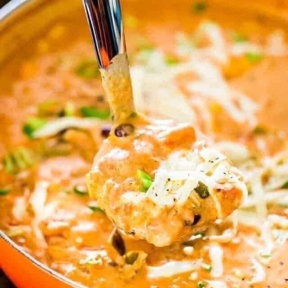 Slow Cooker Chicken Enchilada Soup