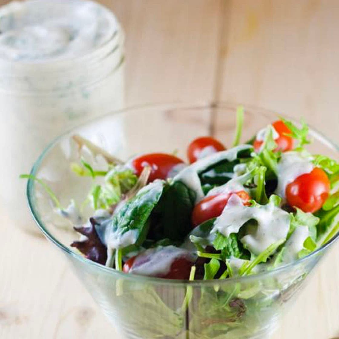 Plant Strong Vegan Ranch Dressing (or Dip!)