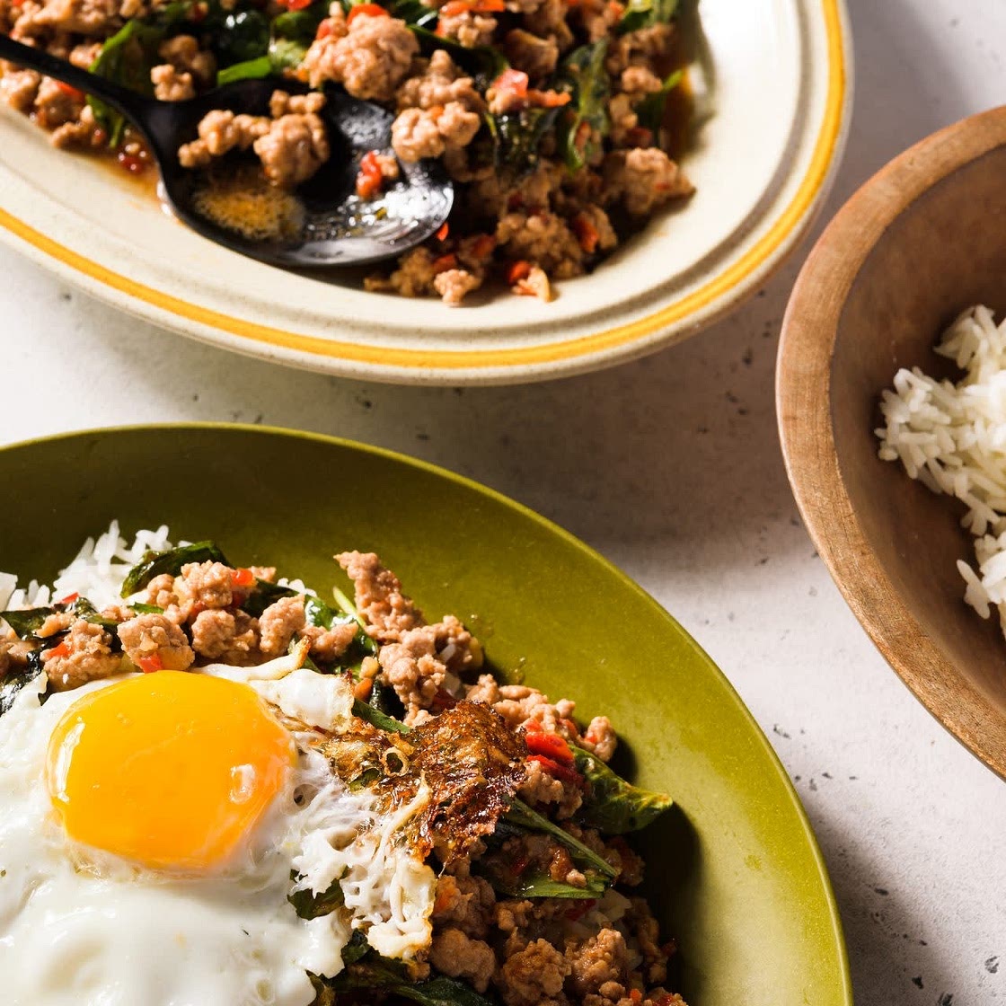 Thai Stir Fry Pork 