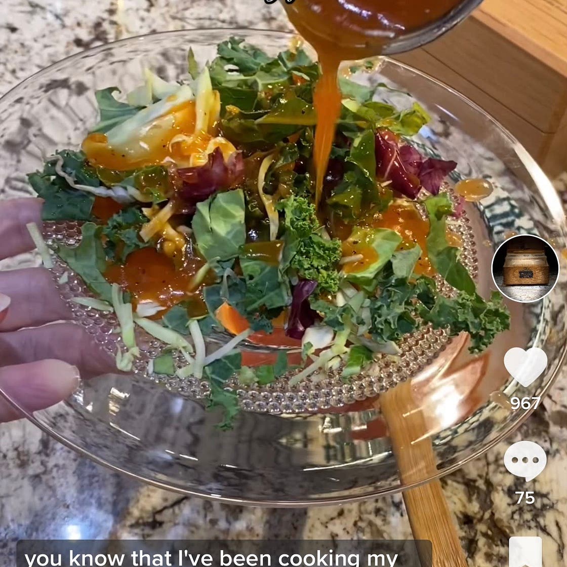 Vintage salad dressing 