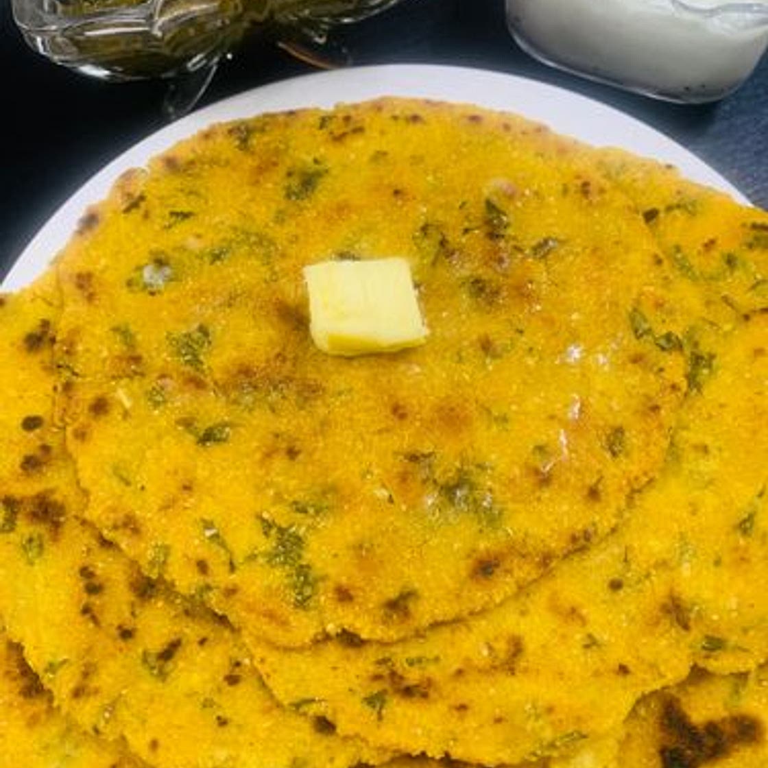 Spiced Makki ki Roti