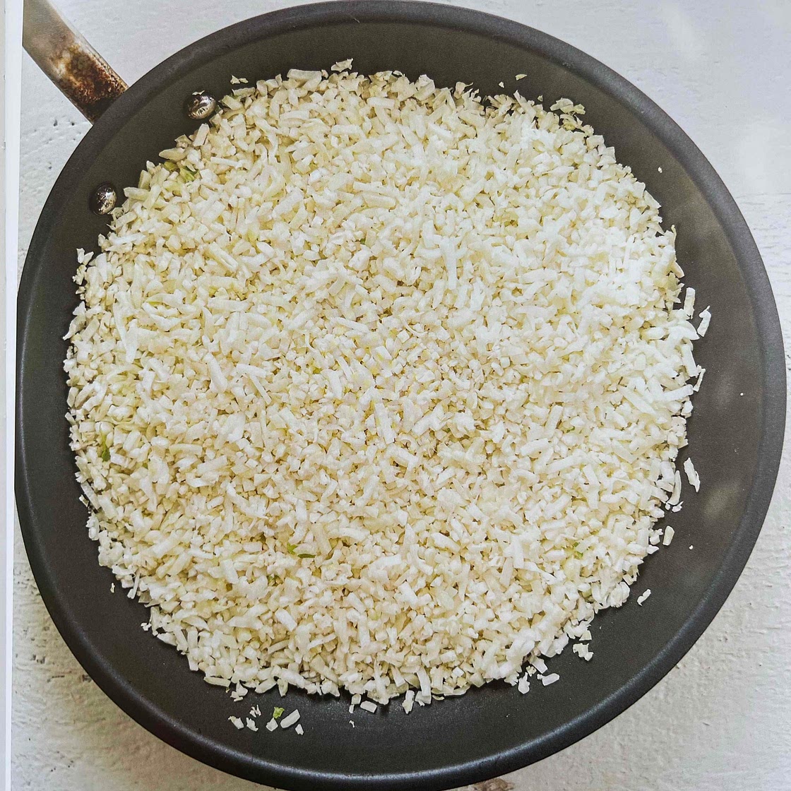 Fresh Cauliflower Rice - the Defined Dish cookbook