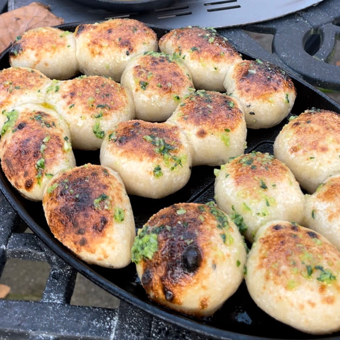 Garlic Naan Doughballs