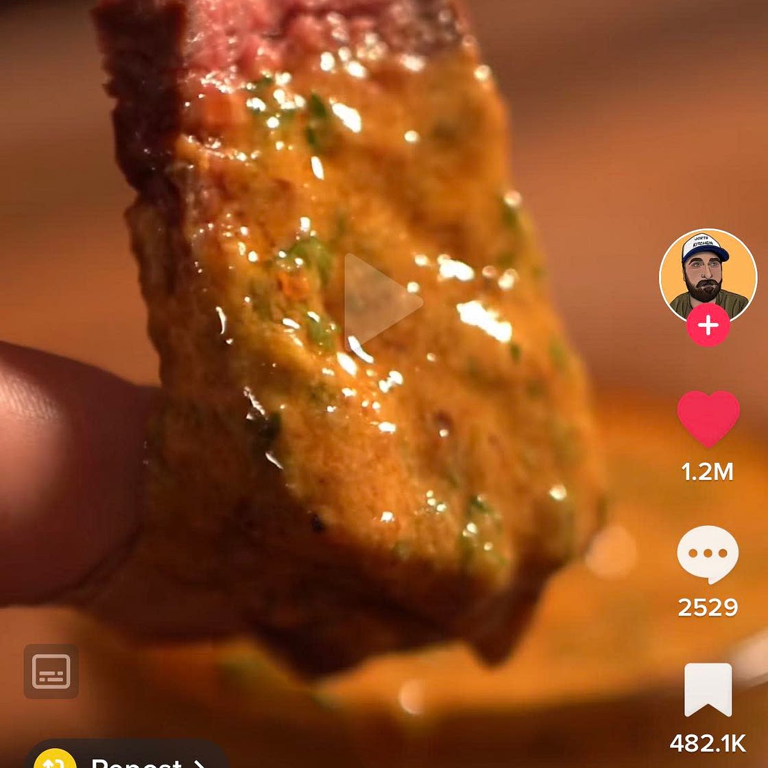 Cowboy butter steak sauce