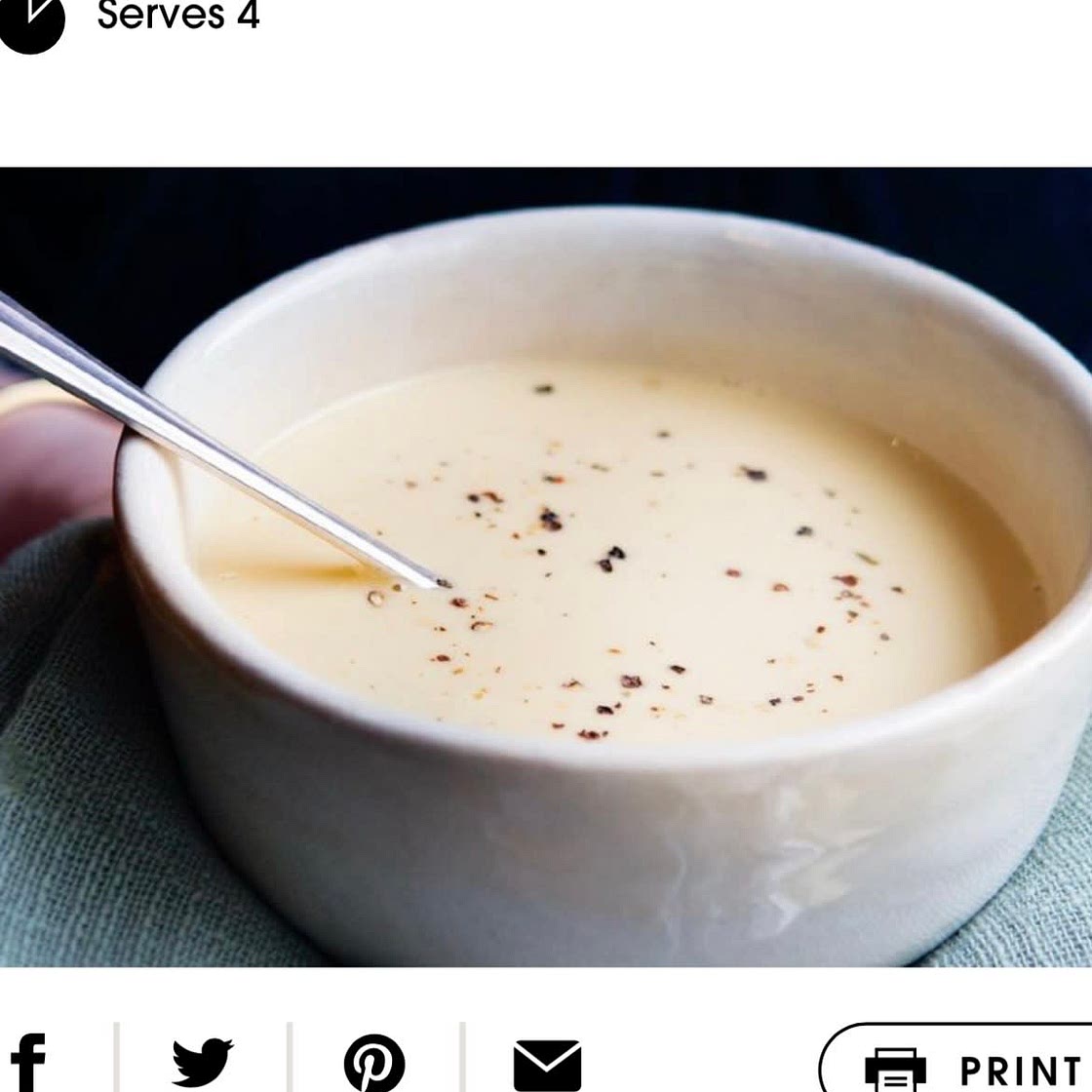 Cream of chicken Soup