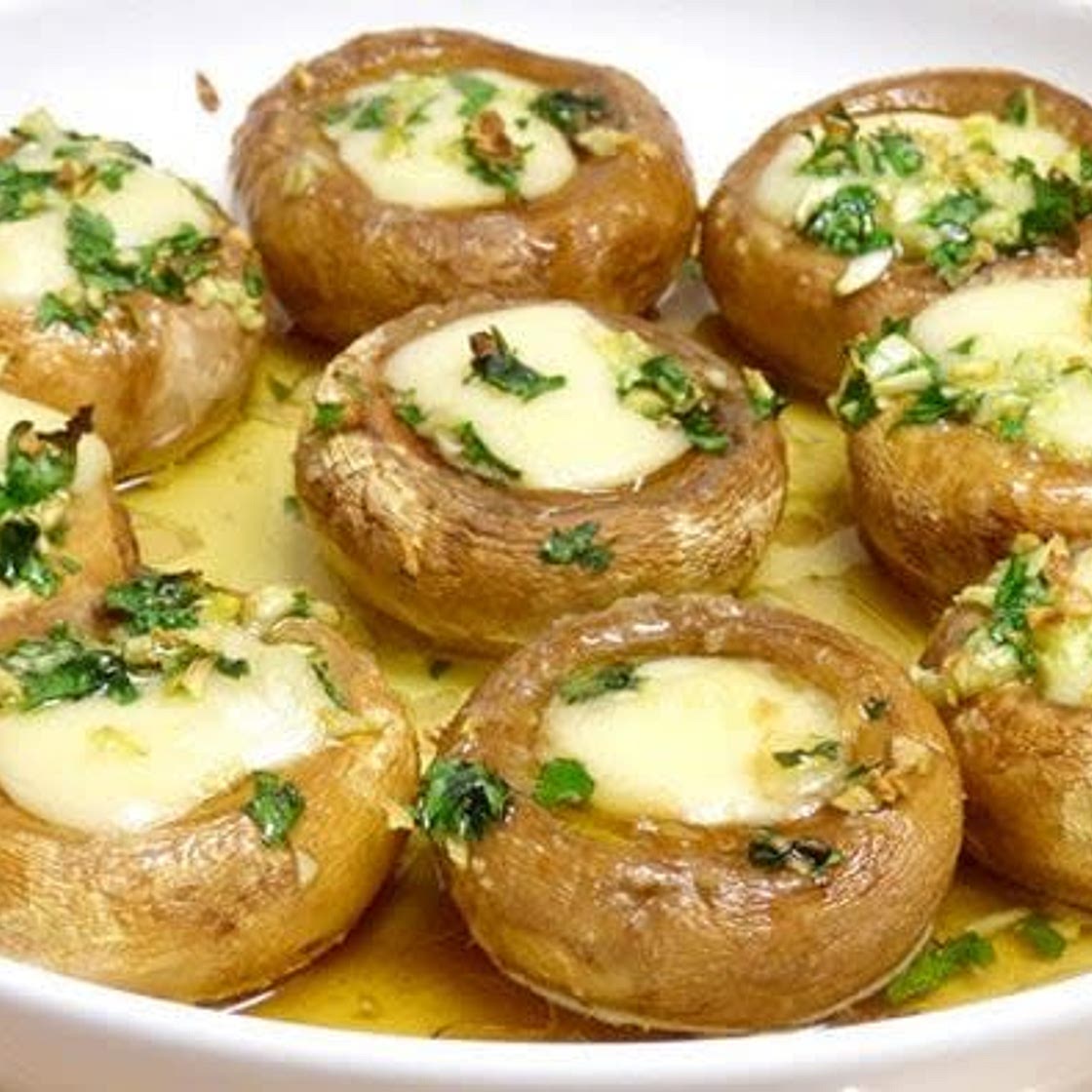 Champiñones rellenos