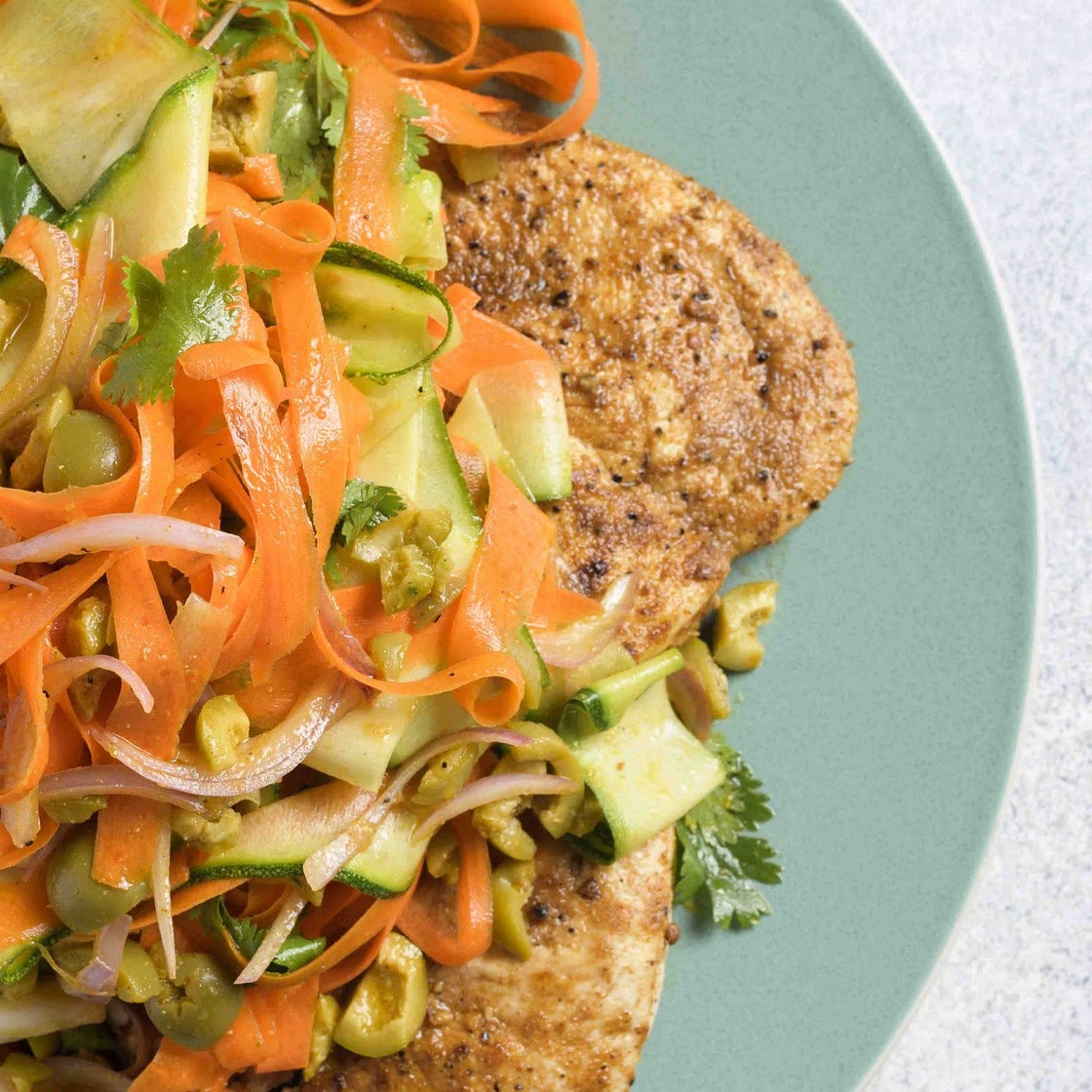 Carrot and Zucchini Salad