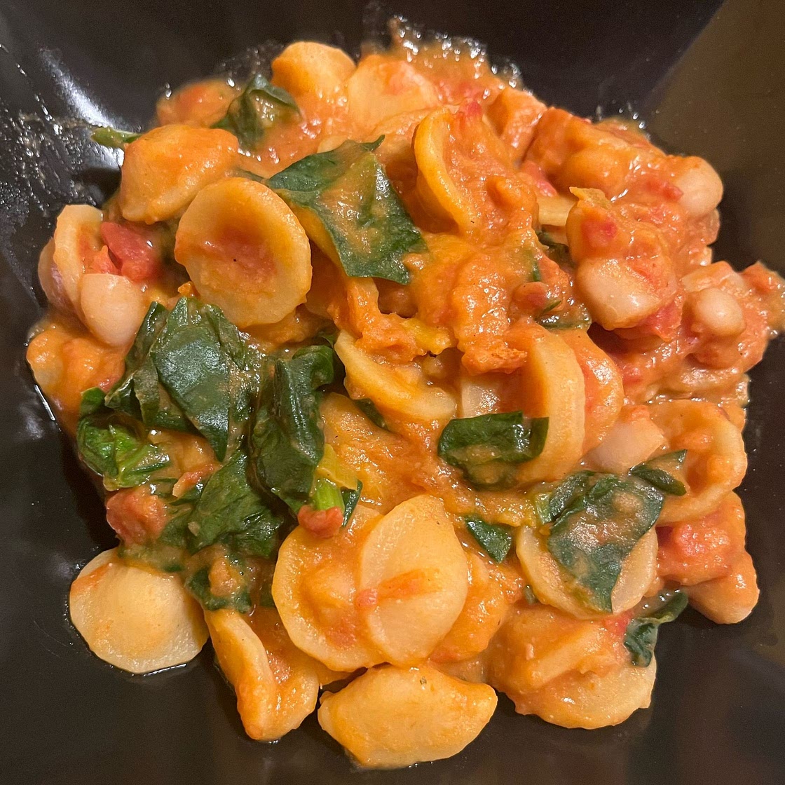White Bean and Pasta Stew