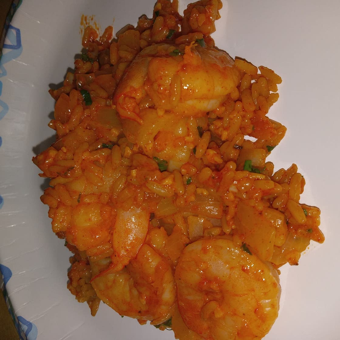Hawaiian Garlic Shrimp