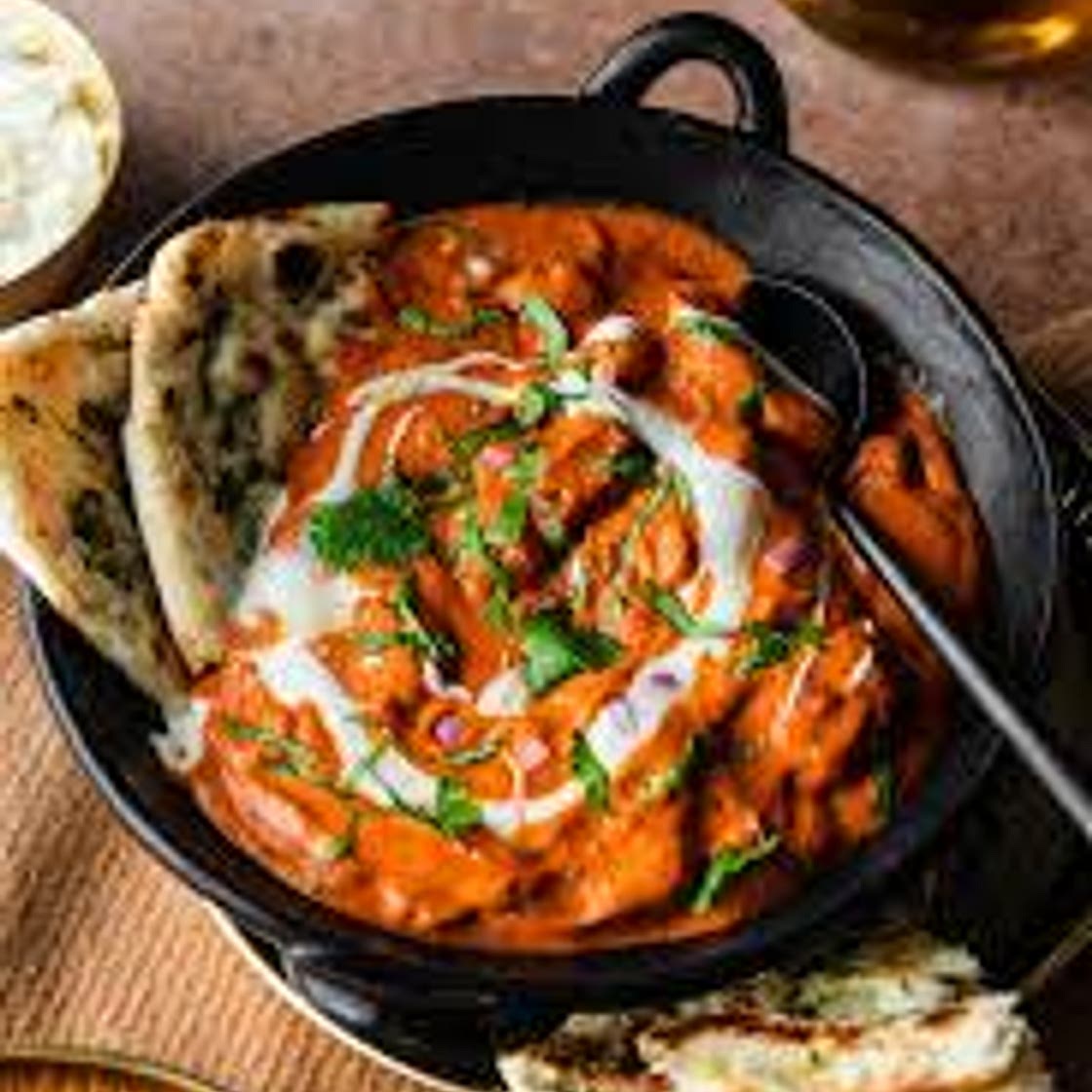chicken and naan