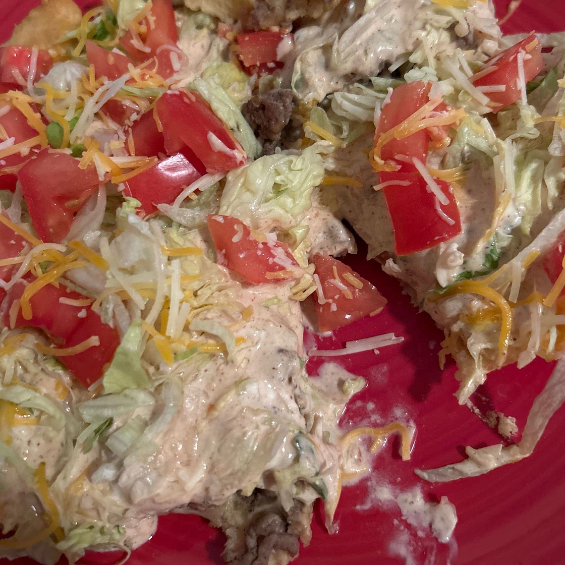 TACO PIE - an easy recipe for dinner! The secret sauce makes it over the top!