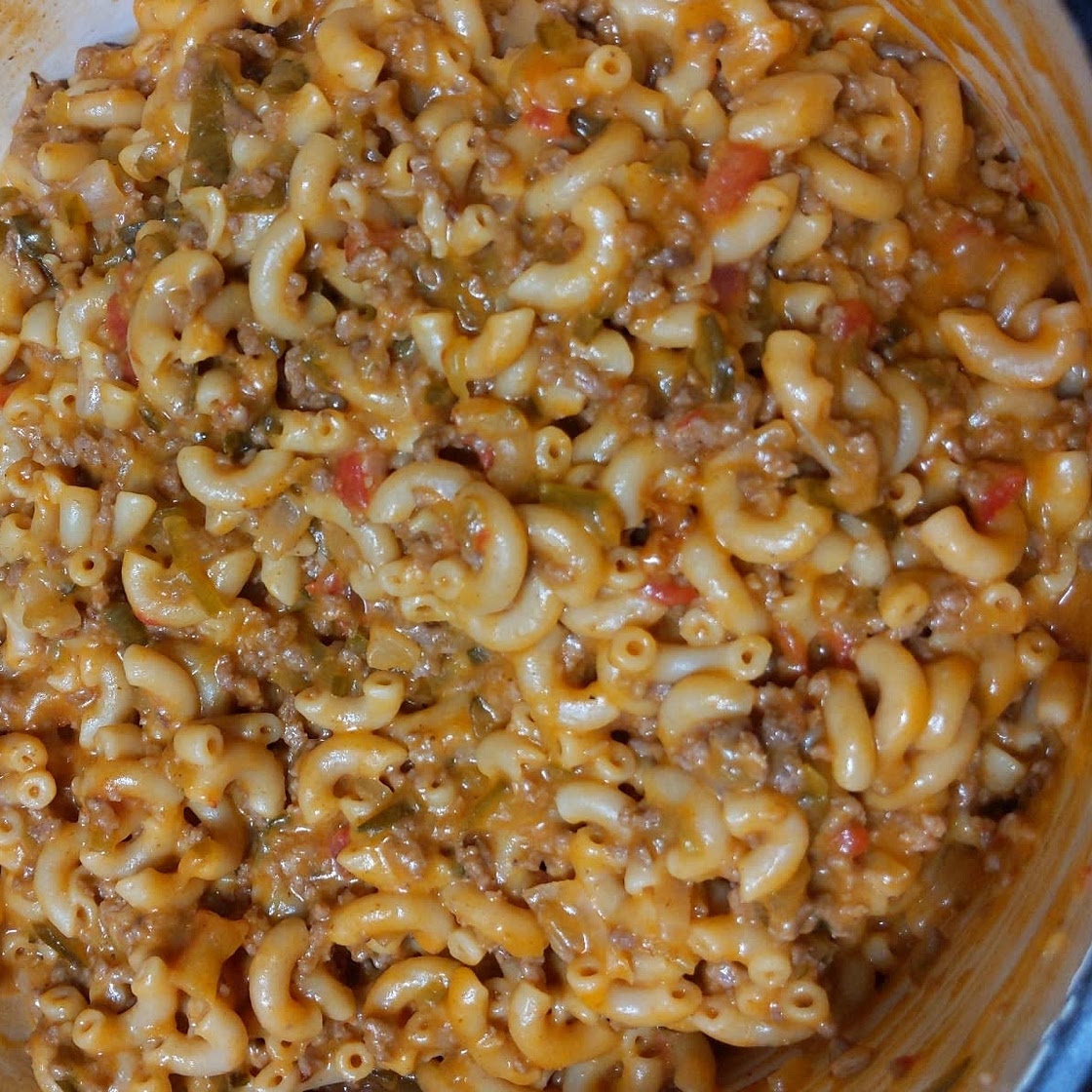 One Pot Cheeseburger Pasta