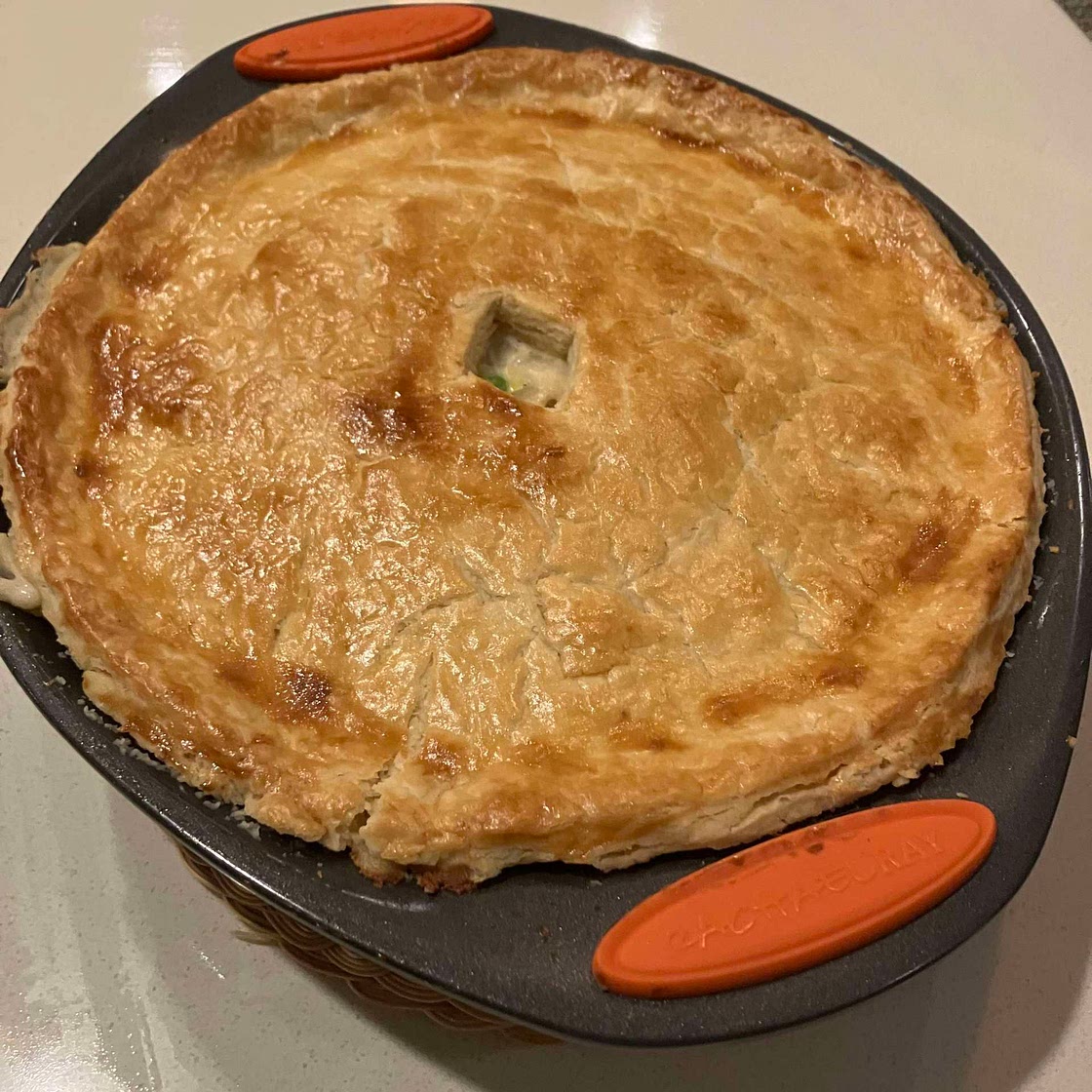 From Scratch Chicken Pot Pie With Rich Pastry Crust