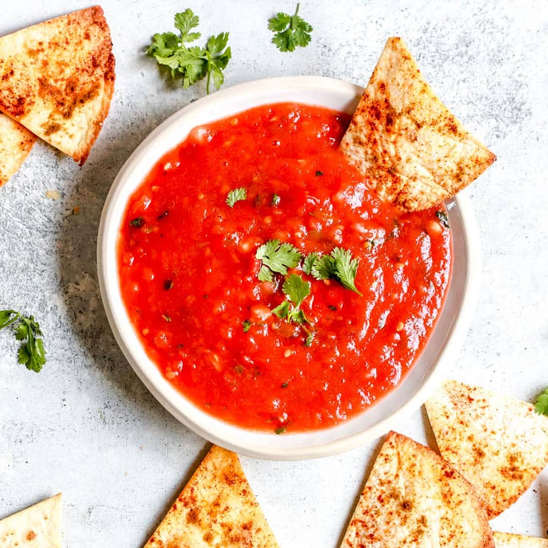 Homemade Blender Salsa