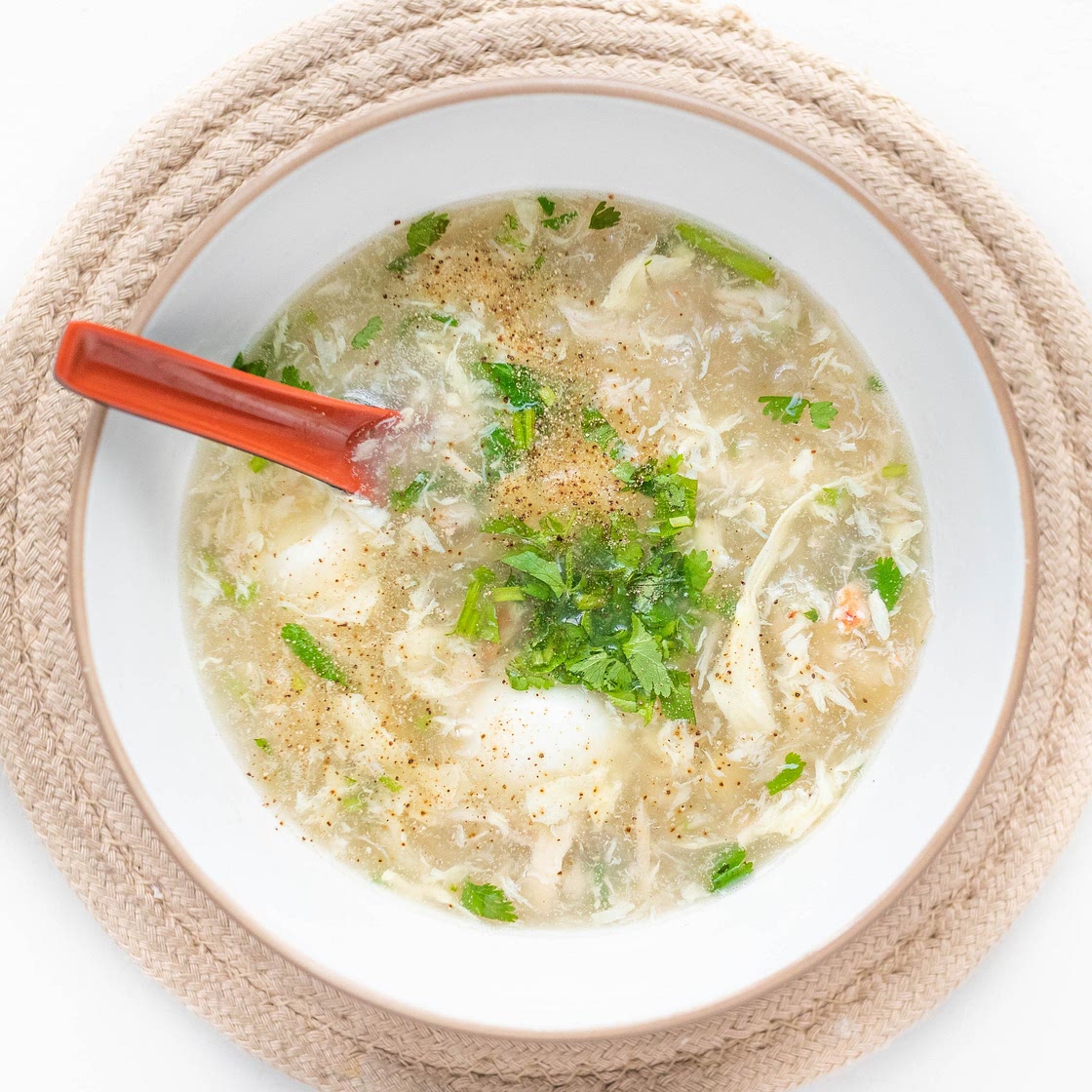 Vietnamese Crab & Asparagus Soup (Sup Mang Cua) — Vicky Pham