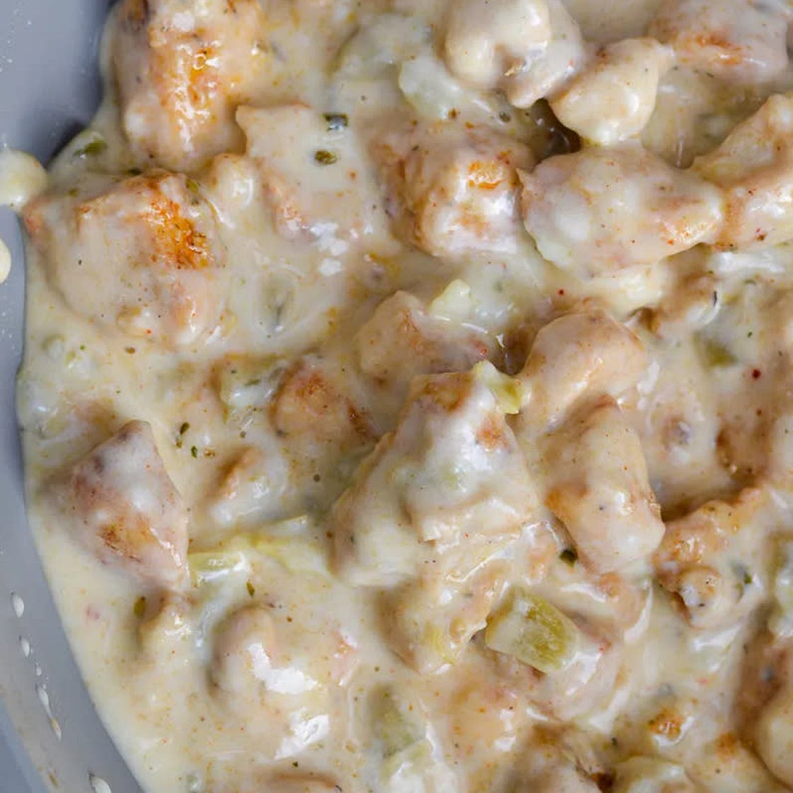 Keto Pollo Con Queso