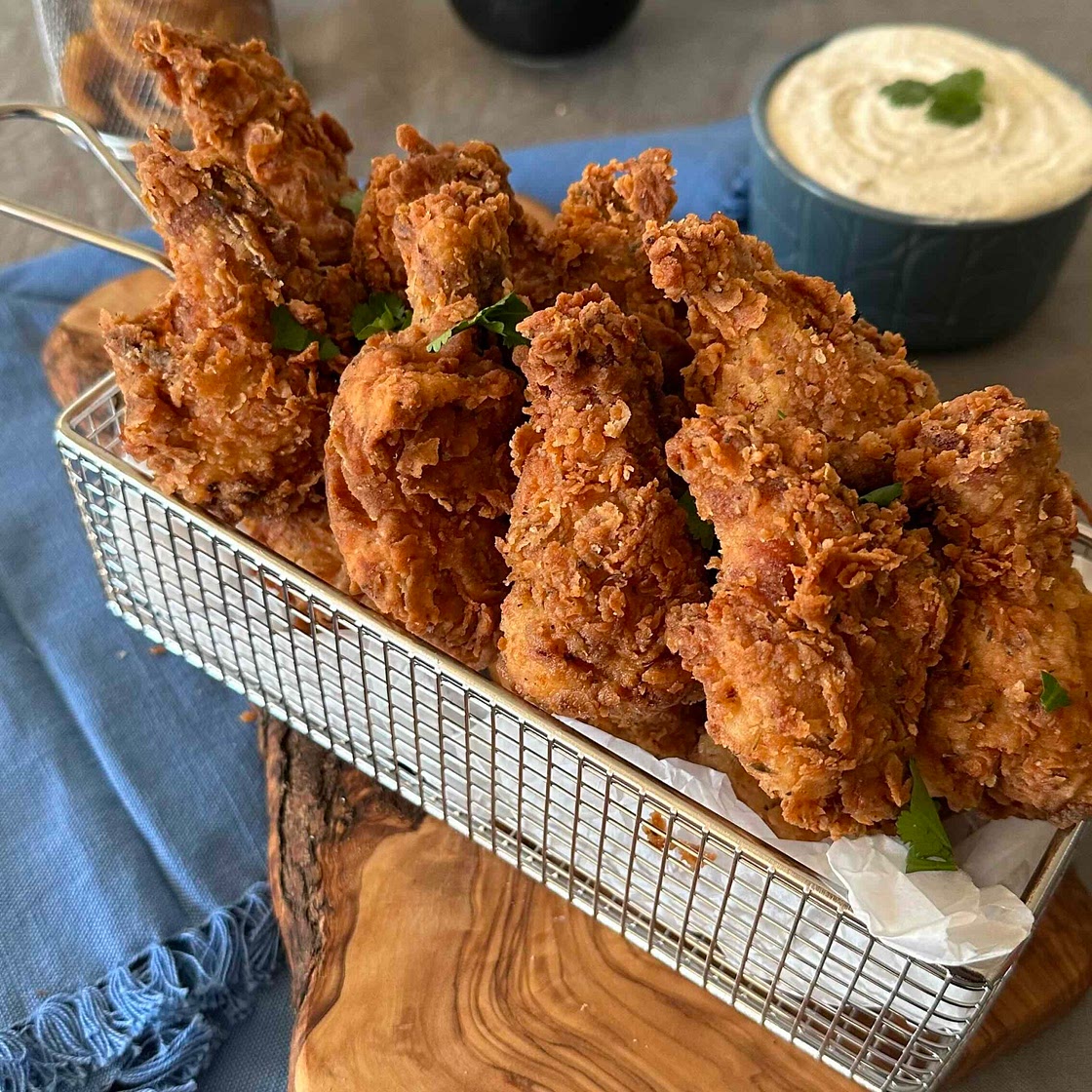 Hot Wings with Buffalo Sauce