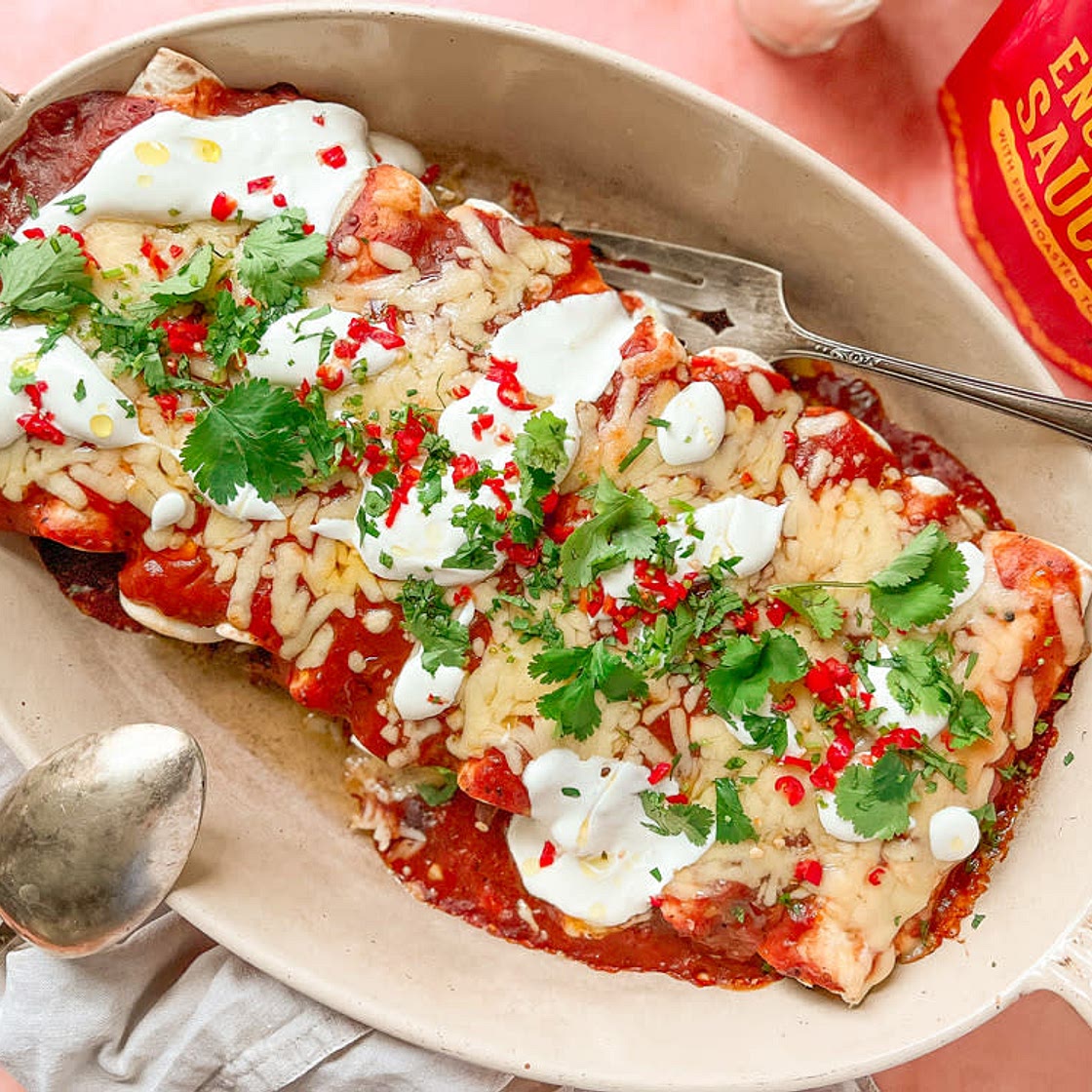 Slow Cooker Enchiladas