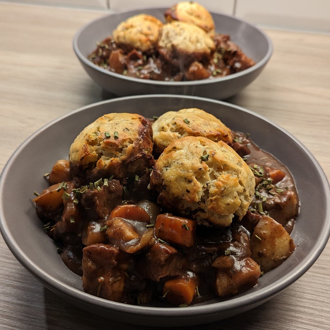 English Stew Dumpings