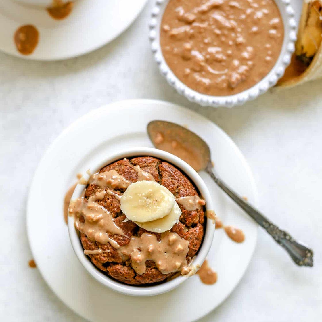 5-Min Fluffy Vegan Baked Oats