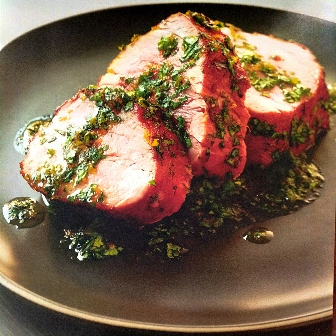 Filet mignon de veau fumé, sauce aux argumes
