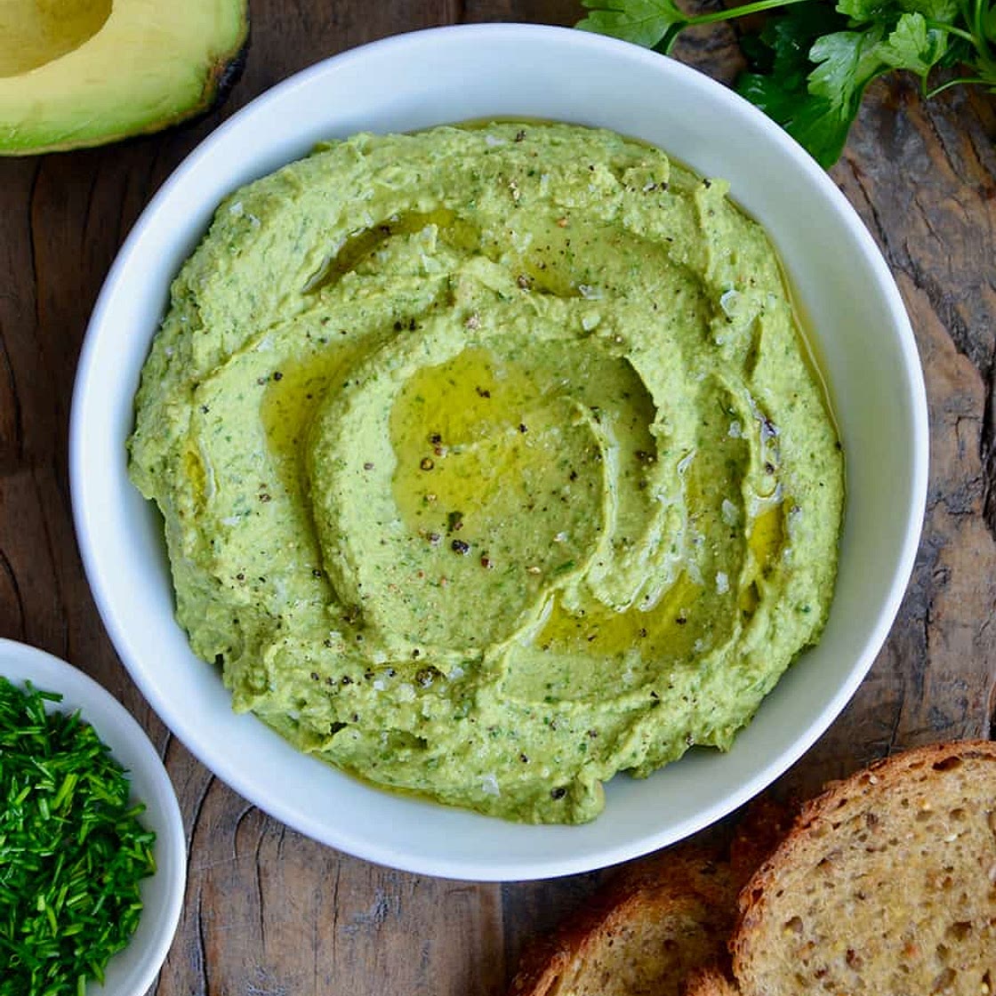 Avocado hummus