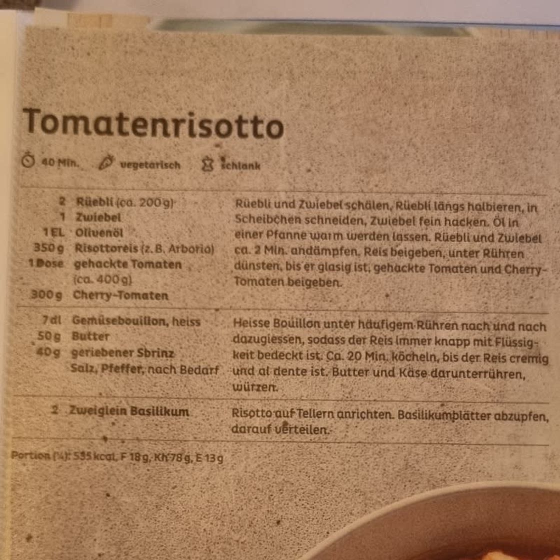 Tomatenrisotto